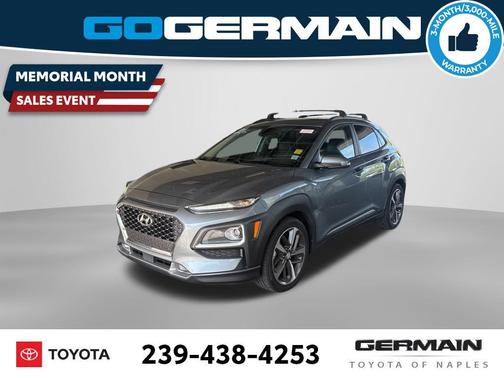 Sonic Silver 2020 Hyundai KONA Ultimate