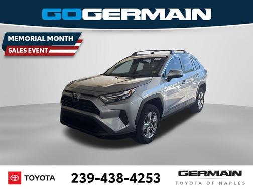 Silver Sky Metallic 2023 Toyota RAV4 XLE