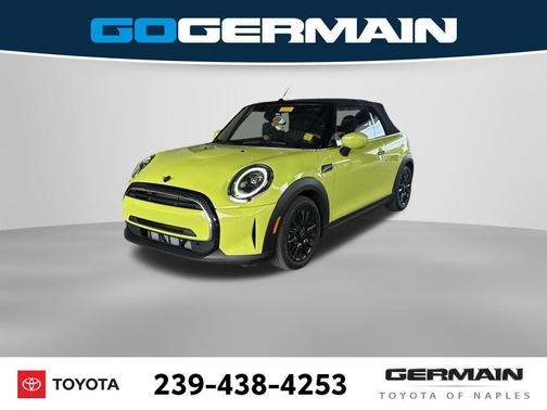 Zesty Yellow 2023 MINI Convertible Cooper