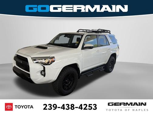 Super White 2020 Toyota 4Runner TRD Pro