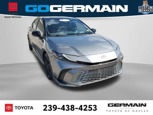 Heavy Metal/Midnight Black Metallic 2025 Toyota Camry XSE