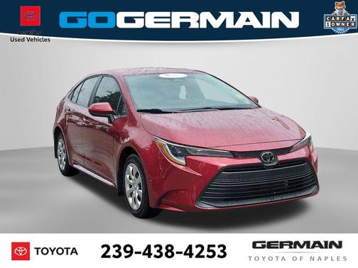 Ruby Flare Pearl 2026 Toyota Corolla LE