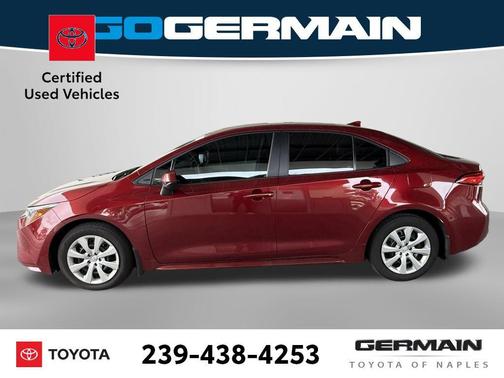 Ruby Flare Pearl 2026 Toyota Corolla LE
