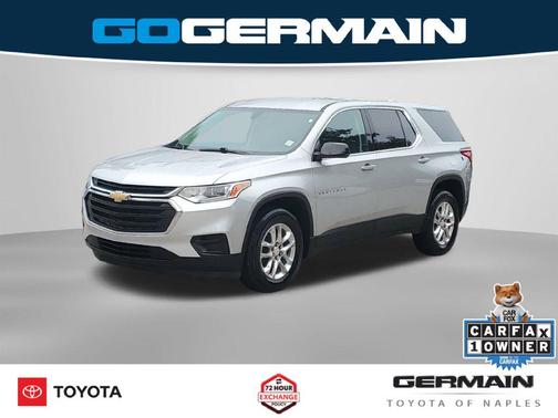 Silver Ice Metallic 2019 Chevrolet Traverse LS