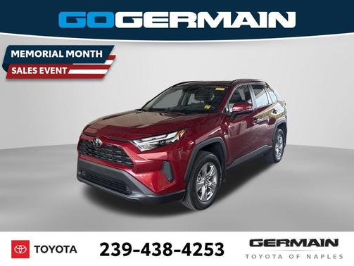 Ruby Flare Pearl 2025 Toyota RAV4 XLE