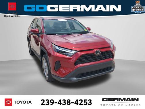 Ruby Flare Pearl 2025 Toyota RAV4 XLE