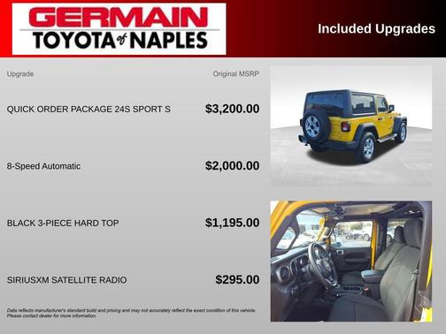 2019 Jeep Wrangler Sport S