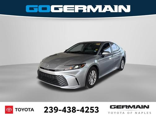 Celestial Silver Metallic 2025 Toyota Camry LE
