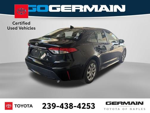 Black Sand Pearl 2022 Toyota Corolla LE