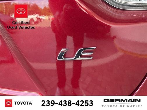 Ruby Flare Pearl 2025 Toyota Corolla LE