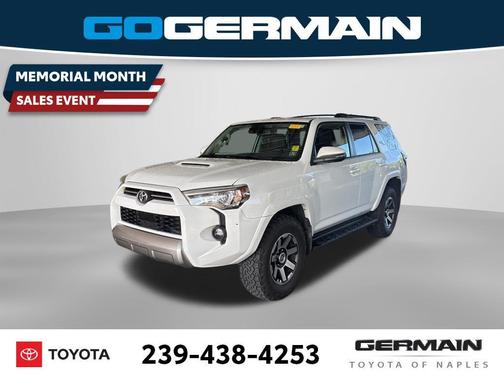 Super White 2020 Toyota 4Runner TRD Off Road Premium