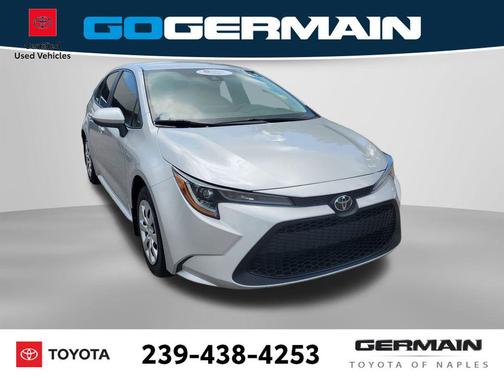 Classic Silver Metallic 2022 Toyota Corolla LE