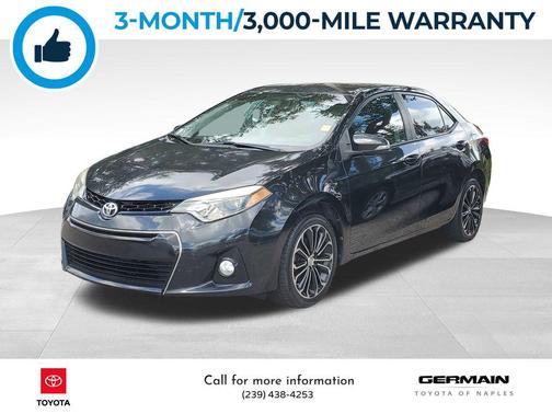 2015 Toyota Corolla S Plus