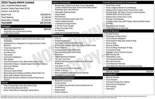 2024 Toyota RAV4 Limited