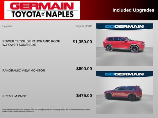 Ruby Flare Pearl 2026 Toyota Grand Highlander Limited