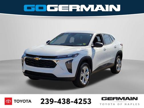 Summit White 2024 Chevrolet Trax LS