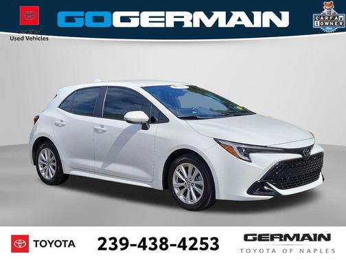 Ice Cap 2024 Toyota Corolla SE