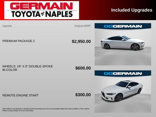 Alpine White 2021 BMW 430 i xDrive