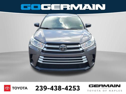 Predawn Gray Mica 2019 Toyota Highlander LE I4