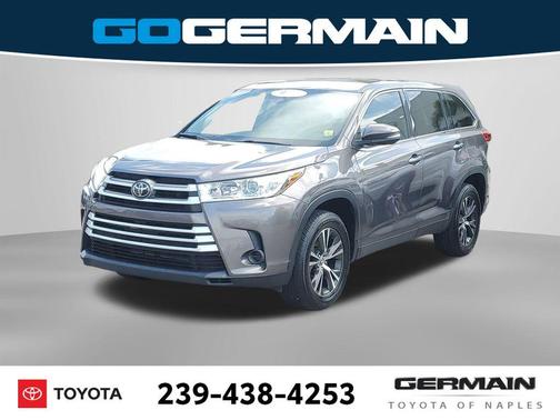Predawn Gray Mica 2019 Toyota Highlander LE I4