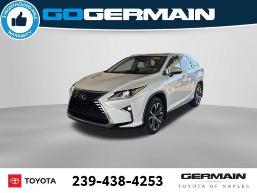 Eminent White Pearl 2018 Lexus RX 350L Premium