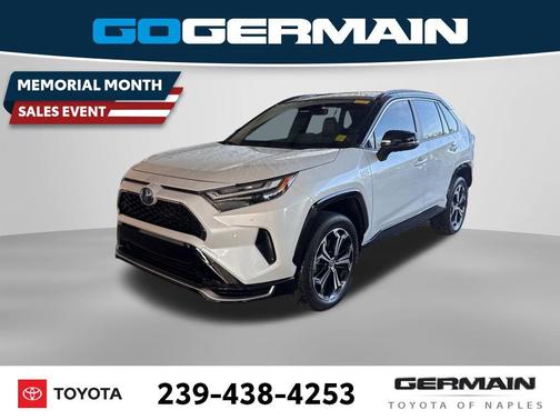 White 2024 Toyota RAV4 Prime XSE