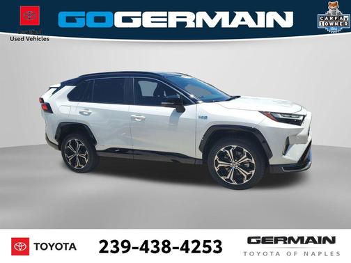 White 2024 Toyota RAV4 Prime XSE