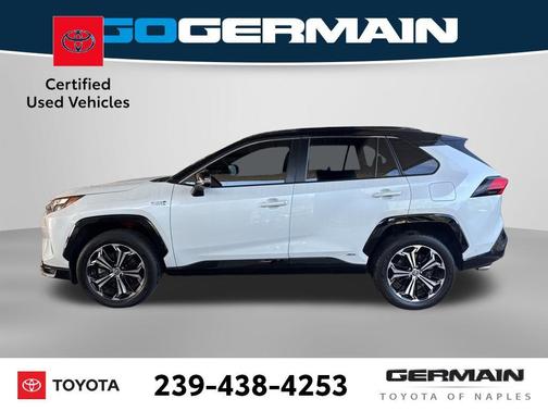 White 2024 Toyota RAV4 Prime XSE