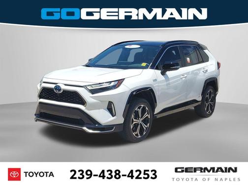 White 2024 Toyota RAV4 Prime XSE