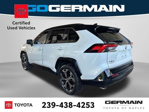 White 2024 Toyota RAV4 Prime XSE