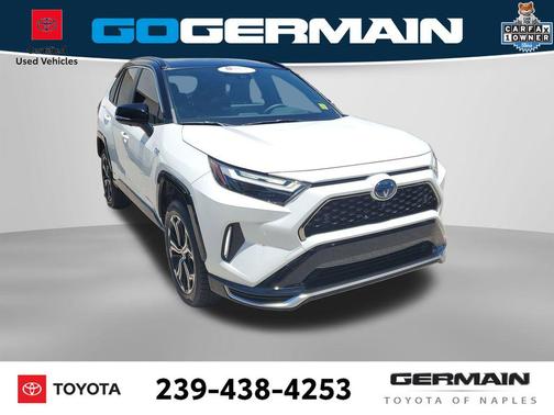 White 2024 Toyota RAV4 Prime XSE