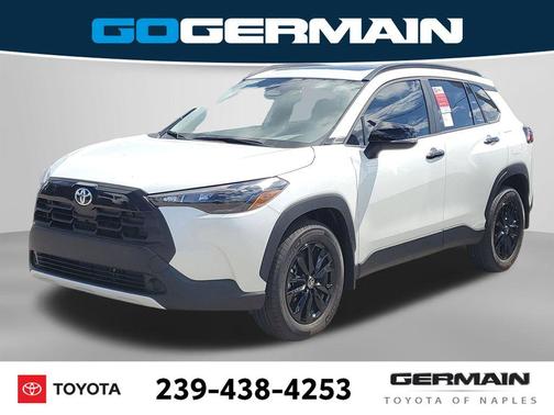 Wind Chill Pearl 2026 Toyota Corolla Cross LE
