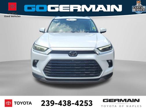Wind Chill Pearl 2024 Toyota Grand Highlander Limited