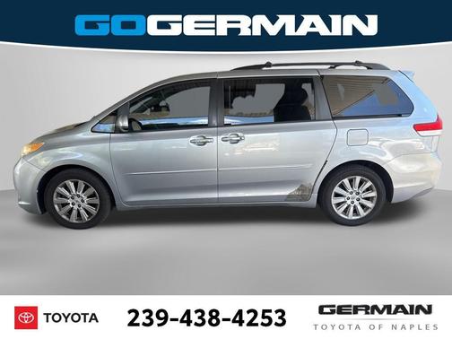 Silver Sky Metallic 2012 Toyota Sienna Limited