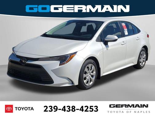 Wind Chill Pearl 2026 Toyota Corolla LE