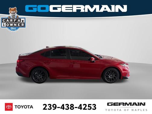Supersonic Red 2025 Toyota Camry SE