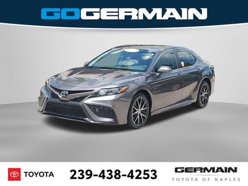 Predawn Gray Mica 2024 Toyota Camry SE