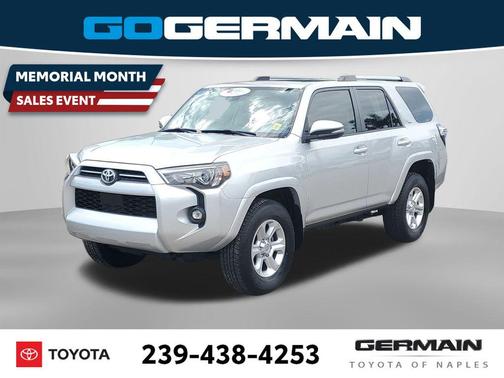 Classic Silver Metallic 2022 Toyota 4Runner SR5 Premium