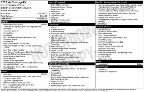 2023 Kia Sportage EX