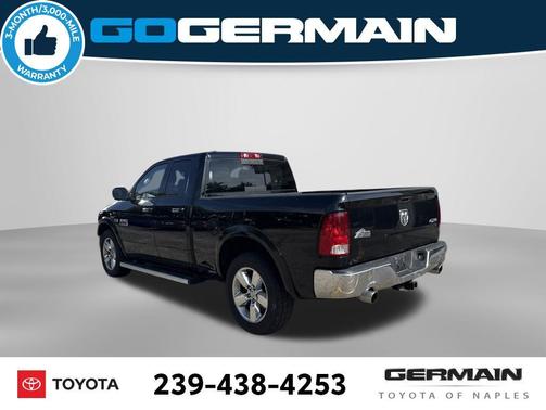 Black Clearcoat 2013 RAM 1500 Big Horn
