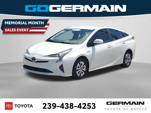 Blizzard Pearl 2018 Toyota Prius Two Eco