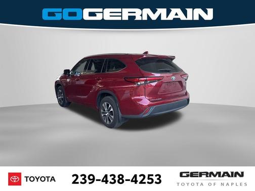 Ruby Flare Pearl 2021 Toyota Highlander Hybrid XLE
