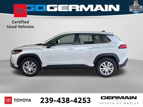 Wind Chill Pearl 2024 Toyota Corolla Cross L
