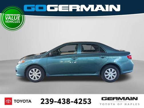 Capri Sea Metallic 2010 Toyota Corolla LE