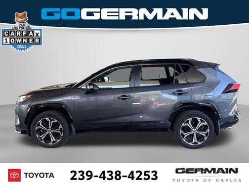 Magnetic Gray Metallic/Midnight Black Metallic 2023 Toyota RAV4 Prime XSE