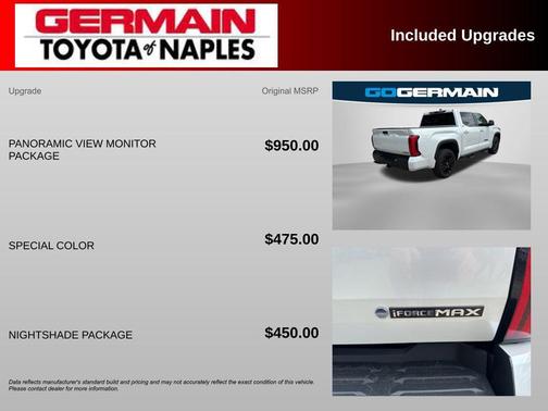 Wind Chill Pearl 2025 Toyota Tundra Hybrid Limited