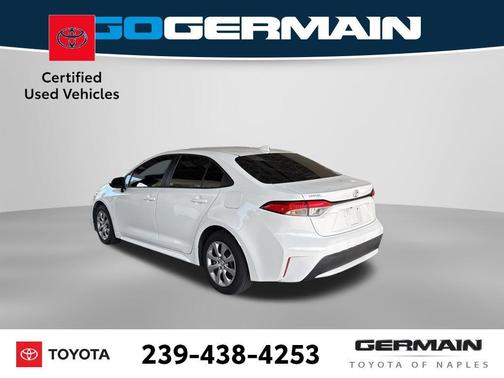 Super White 2020 Toyota Corolla LE