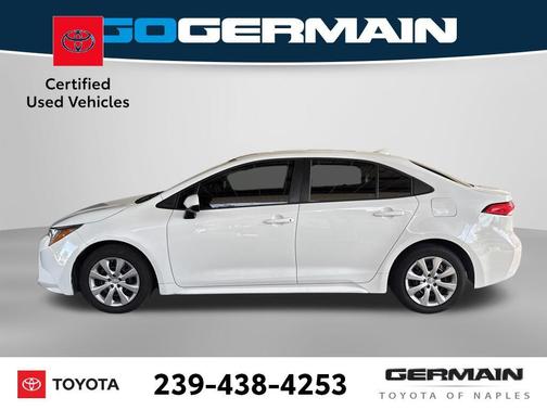 Super White 2020 Toyota Corolla LE