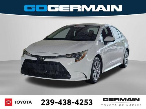 Super White 2020 Toyota Corolla LE