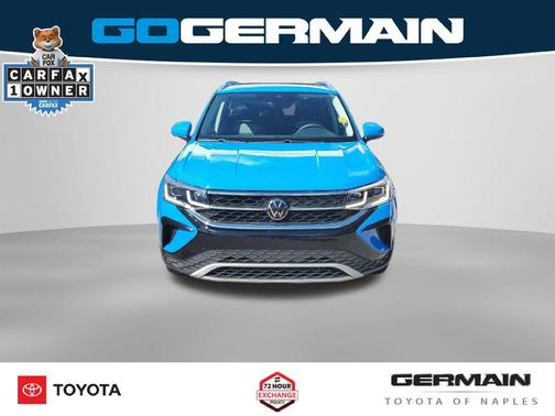 Blue 2022 Volkswagen Taos 1.5T SEL